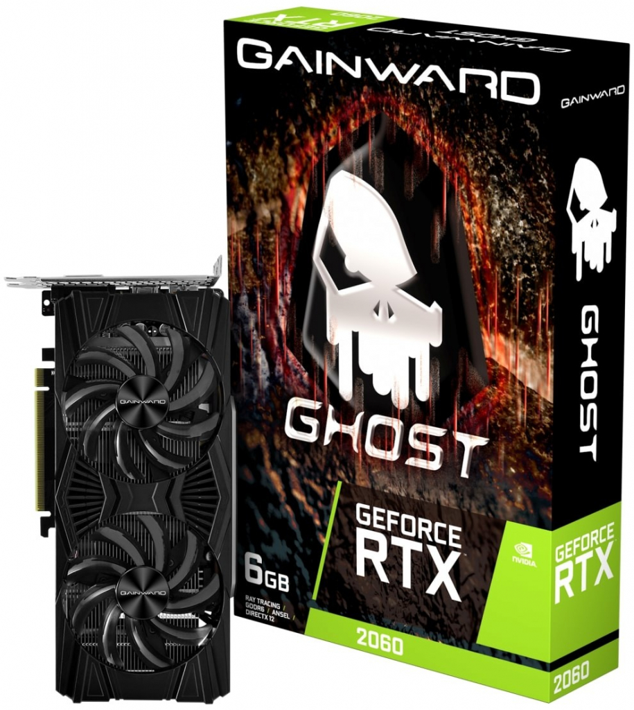 Gainward GeForce RTX 2060 Ghost 6GB GDDR6 NE62060018J9-1160X-1