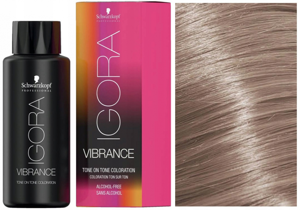 Schwarzkopf Igora Vibrance Tone on Tone Color 9,5-1 platinová blond béžová 60 ml