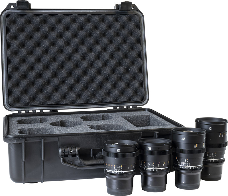 Samyang Kit VDSLR MK2 Canon EF (24,35,50,85mm) + kufr