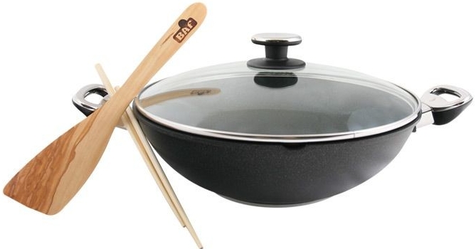 BAF Gigant titanový wok new line víko indukce 32 cm