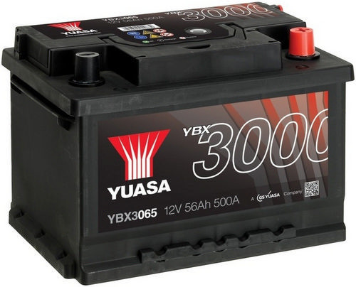 Yuasa YBX3000 12V 56Ah 500A YBX3065