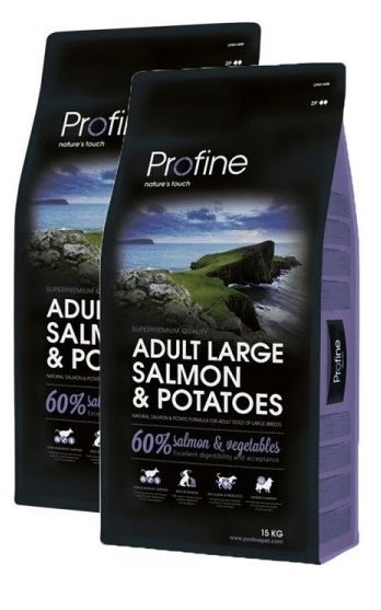 Profine Adult Large Salmon & Potatoes 2 x 15 kg