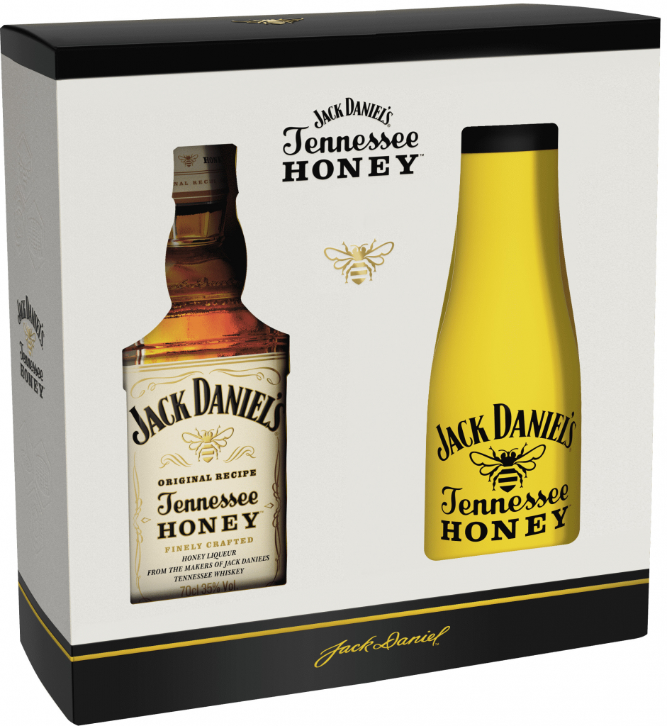 Jack Daniel\'s Honey 35% 0,7 l (dárkové balení termoska)