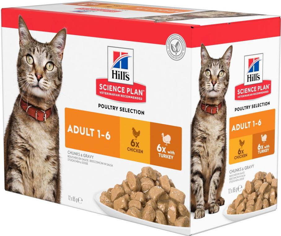 Hill\'s Science Plan Feline pro dospělé kočky 12 x 85 g