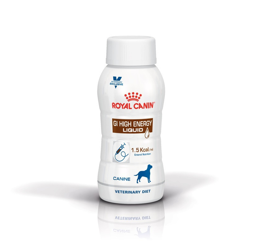 Royal Canin Veterinary Diet Dog Gastrointestinal High Energy Liquid 3 x 200 ml