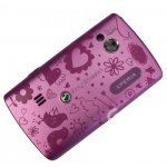 Kryt SONY Ericsson Xperia X10 Mini PRO zadní růžový