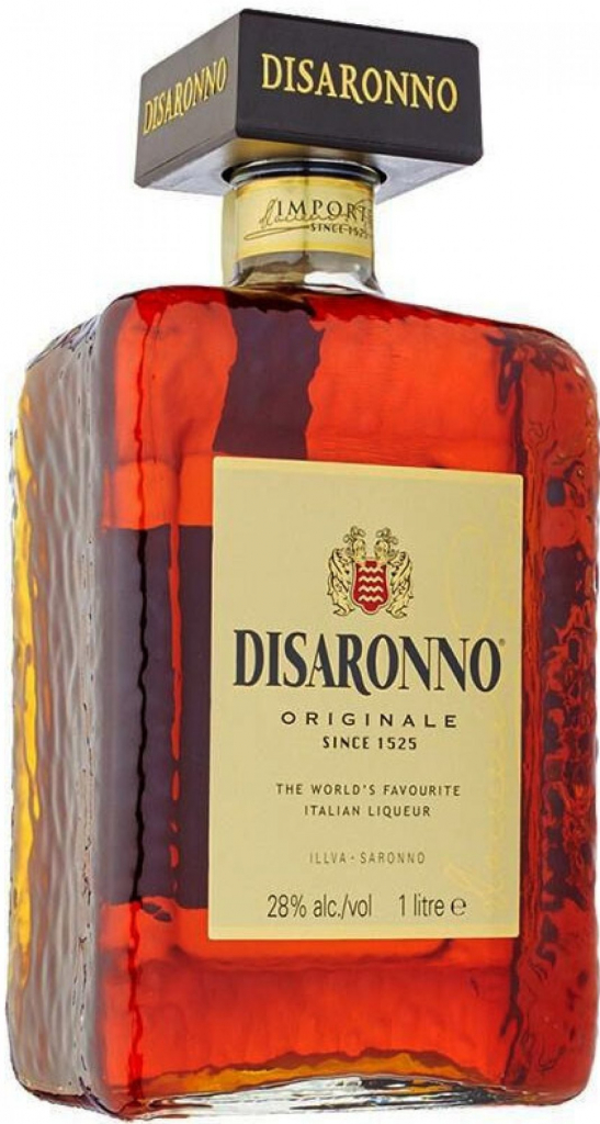 Amaretto Disaronno Originale 28% 1 l (holá láhev)