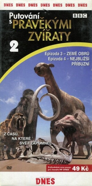 Putování s pravěkými zvířaty 2 DVD