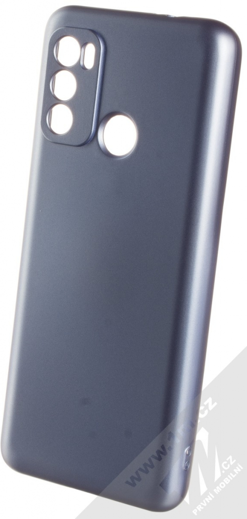 Pouzdro 1Mcz Metallic TPU ochranné Motorola Moto G60 modré