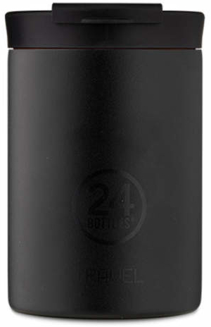 24Bottles Termohrnek Travel Tumbler tuxedo black 350 ml