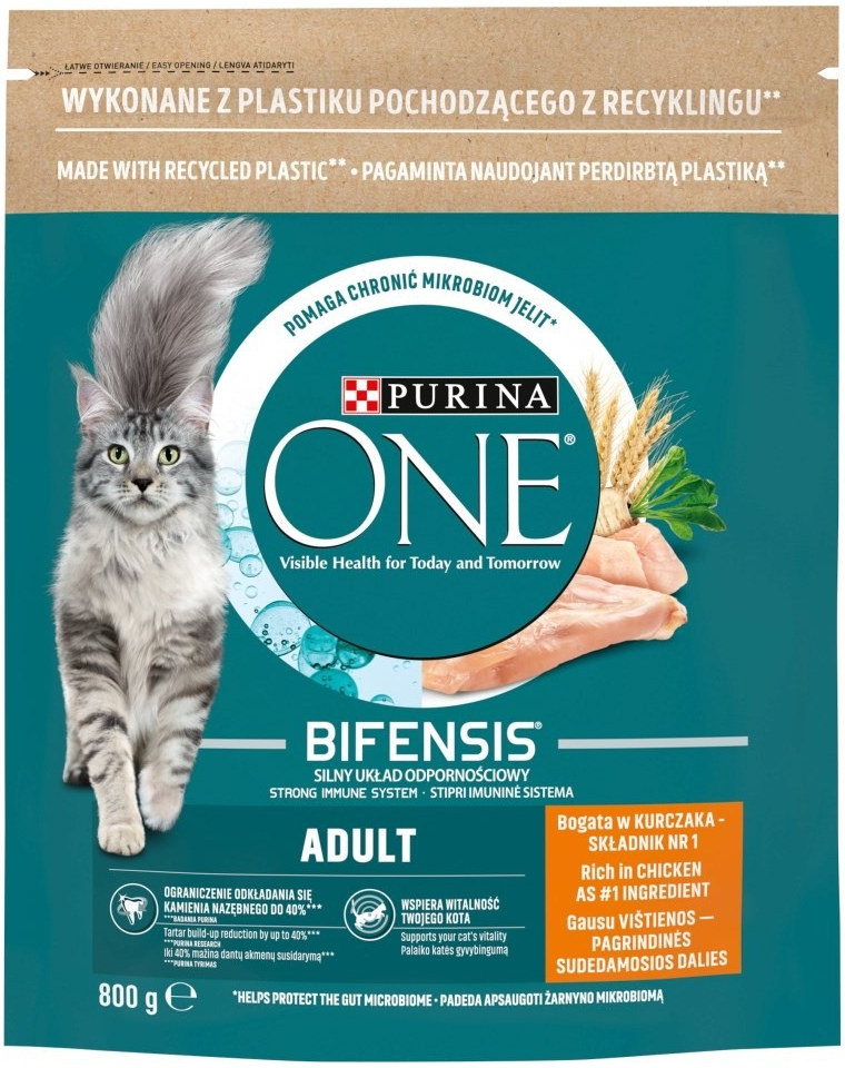 PURINA One Bifensis Adult suché 0,8 kg