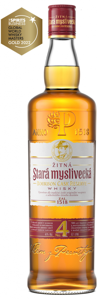 Stará Žitná Myslivecká Bourbon CASK RESERVE 4y 40% 0,7 l (holá láhev)