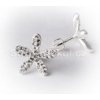 Stříbrné náušnice Swarovski hvězdičky