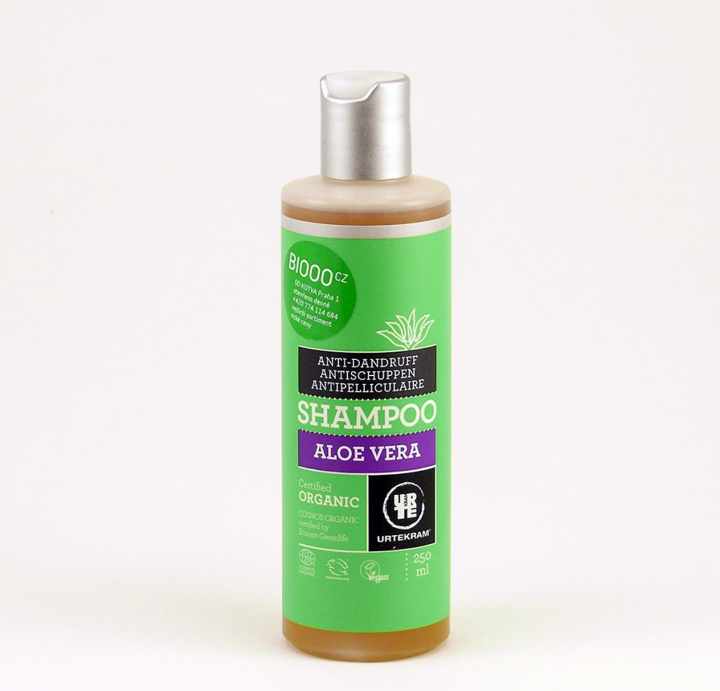 Urtekram šampon Aloe Vera Bio proti lupům 250 ml