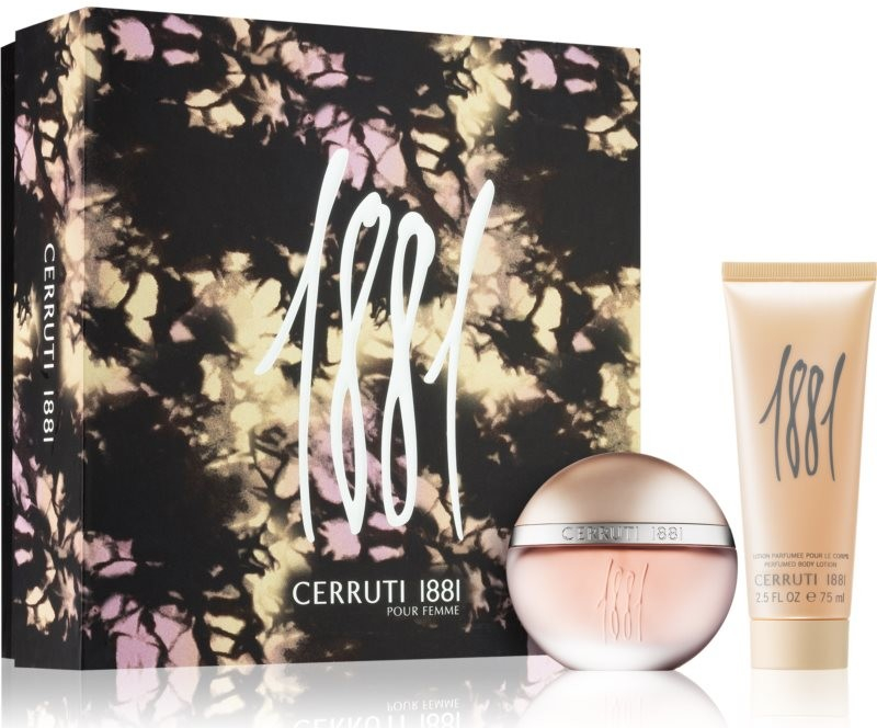 Cerruti 1881 Woman EDT 50 ml + tělové mléko 75 ml dárková sada