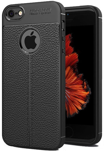 Pouzdro FOCUS RUBBER LEATHER APPLE IPHONE XR