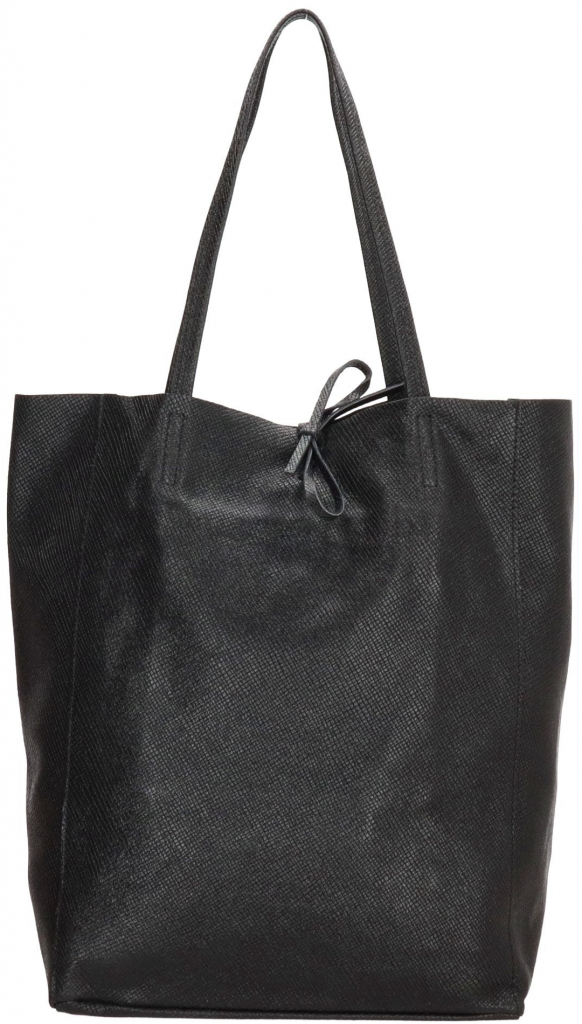 Charm London dámská kožená kabelka Elisa Shopper L60699 černá