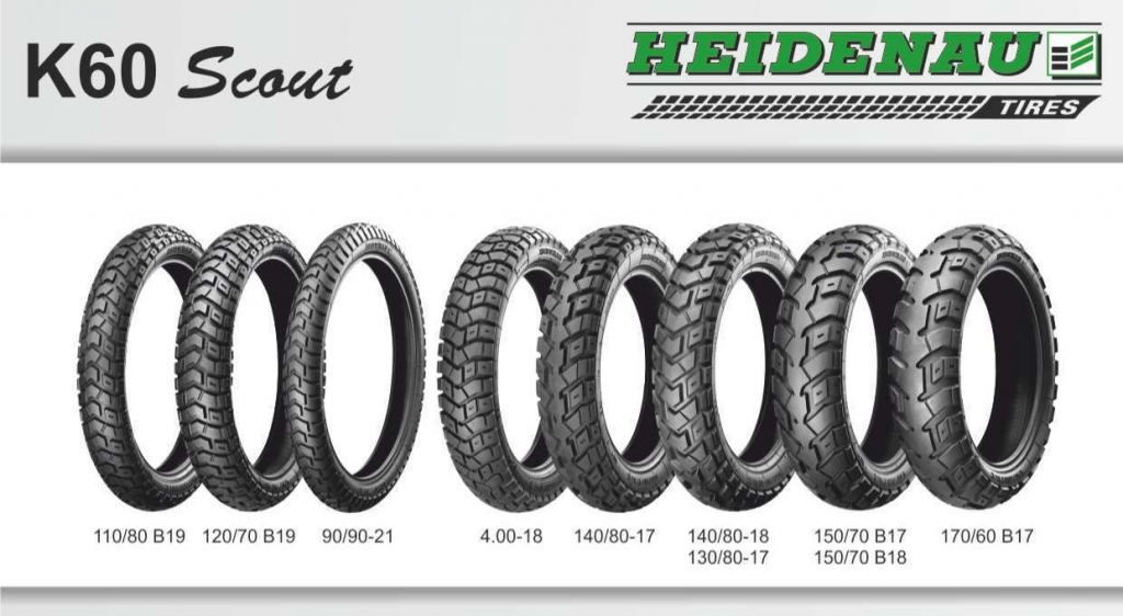 Heidenau 100/90 R19 57T K 60