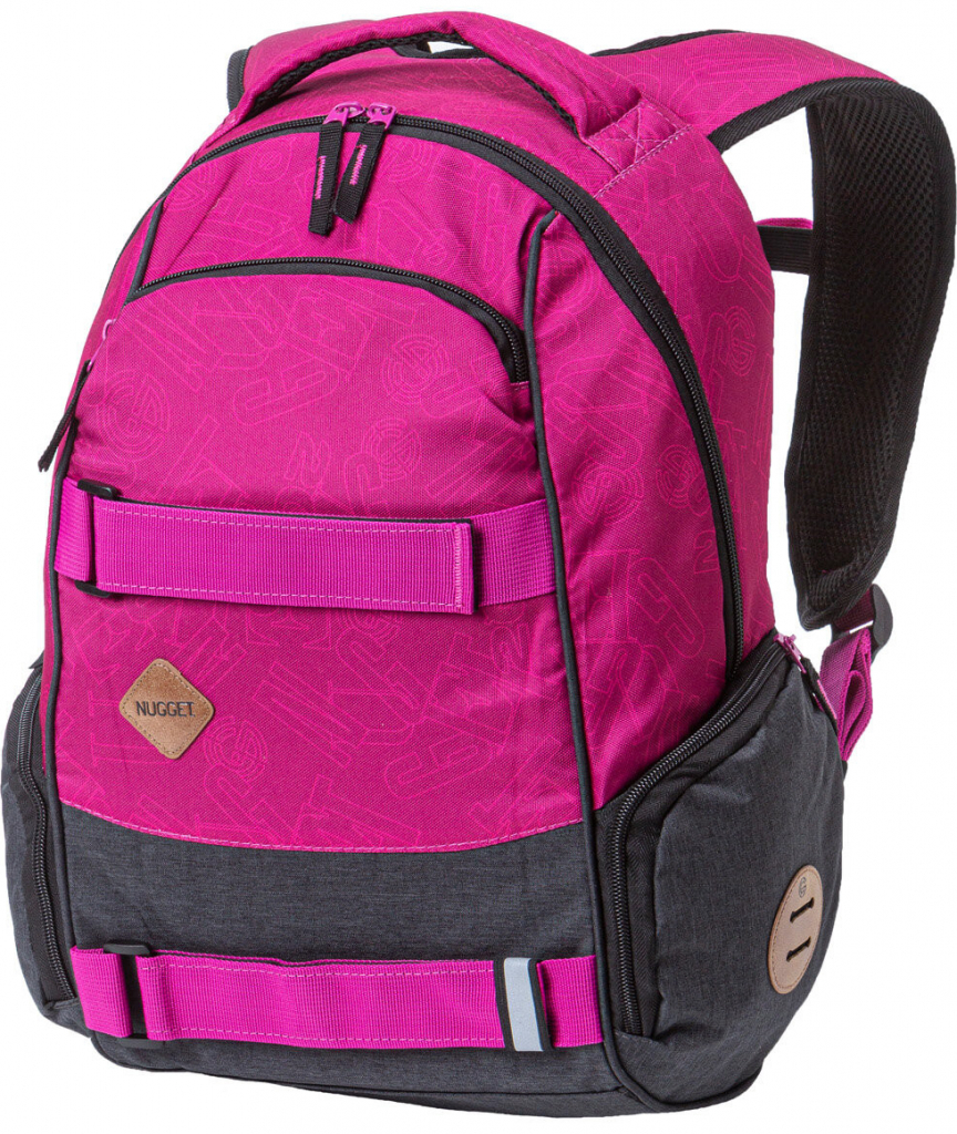 Nugget Bradley 3 C traverse fuchsia ht. charcoal