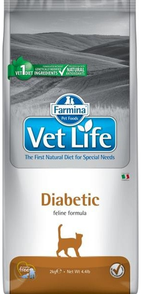 Vet Life Natural Feline Diabetic 2 kg