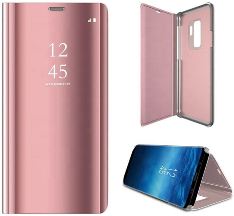 Pouzdro Cu-Be Clear View Samsung Galaxy A34 ružové