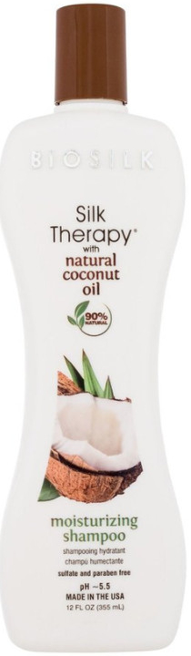 Farouk BIOSILK Silk Therapy with Natural coconut Oil Moisturizing Shampoo 355 ml