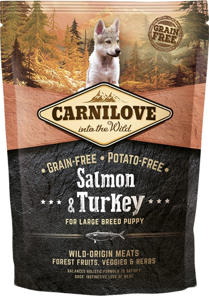 Carnilove Salmon & Turkey for Large Breed Puppy 2 x 12 kg