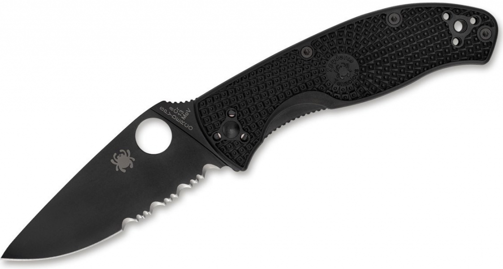 Spyderco C122PSBBK Tenacious Lightweight Black 8,6 cm