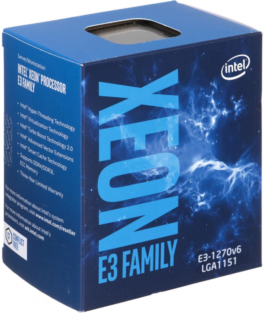 Intel Xeon E3-1270 v6 BX80677E31270V6