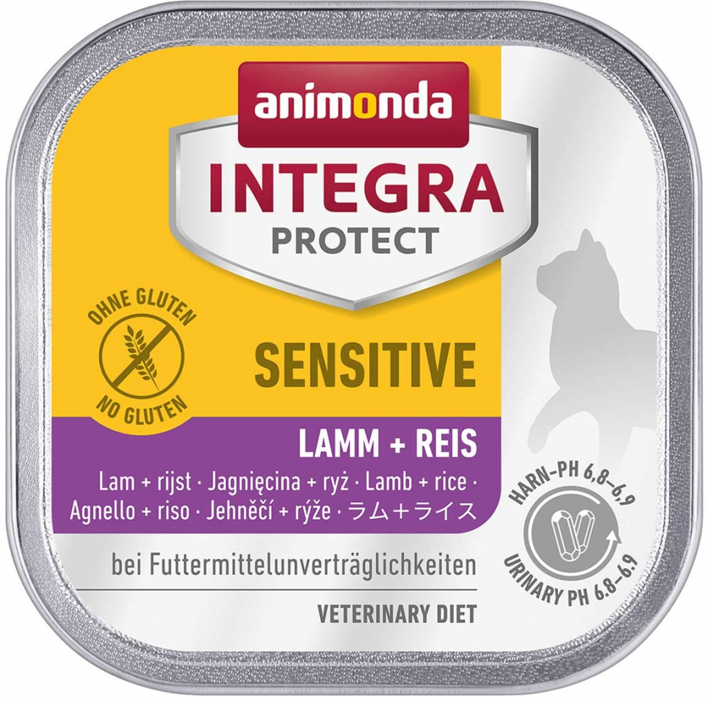 Integra Protect Sensitive jehněčí maso s rýží 16 x 100 g