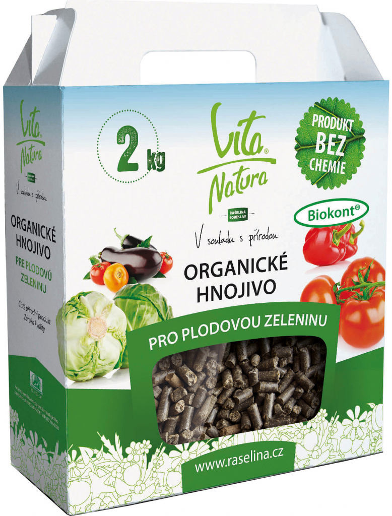 Vita Natura Organické hnojivo pro plodovou zeleninu 2 kg