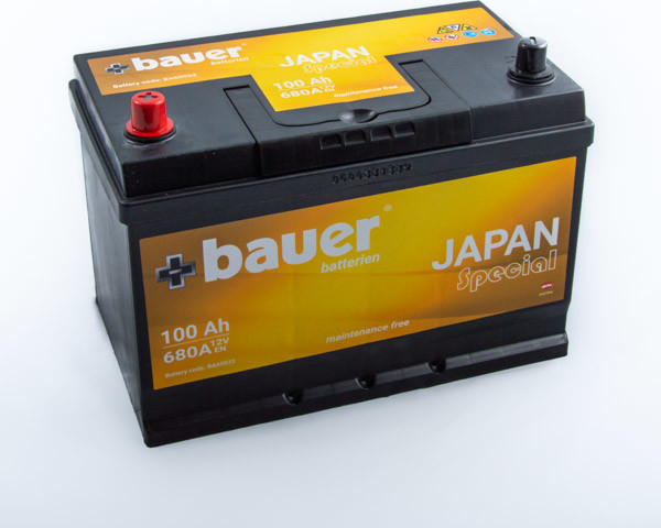 Bauer Japan 12V 100Ah 680A BA60033