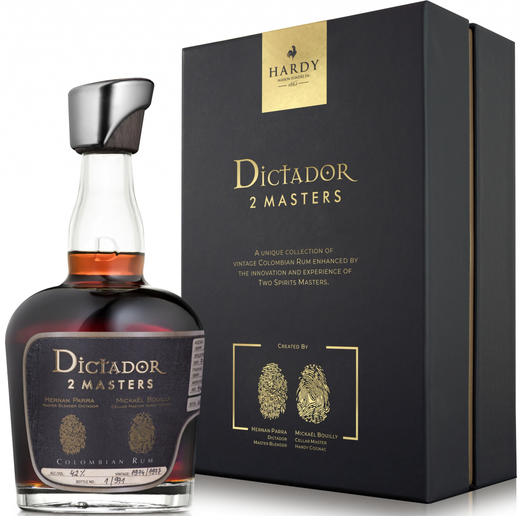 Dictador 2 Masters Hardy Blend 1974 & 1977 45-48y 3rd Release 42% 0,7 l (kazeta)