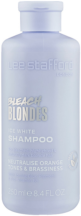 Lee Stafford Bleach Blondes Ice White šampon 250 ml