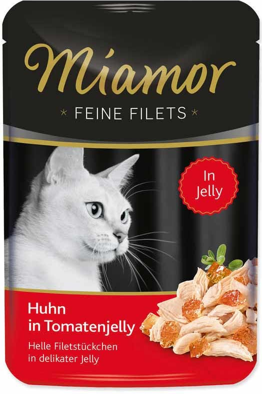 Miamor Cat Filets kuře a rajče 24 x 100 g