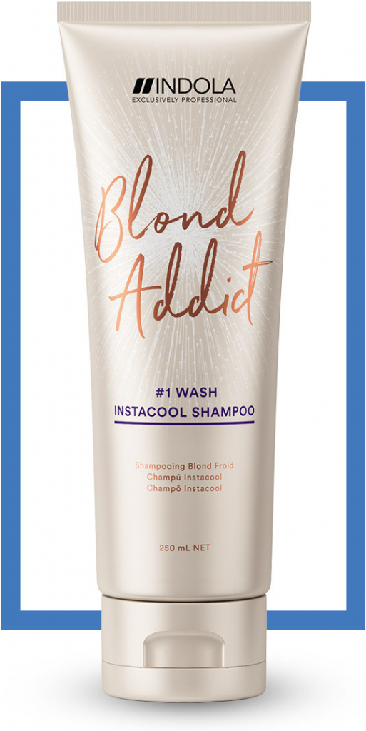 Indola Blond Addict InstaCool Shampoo blond šampon studený 250 ml
