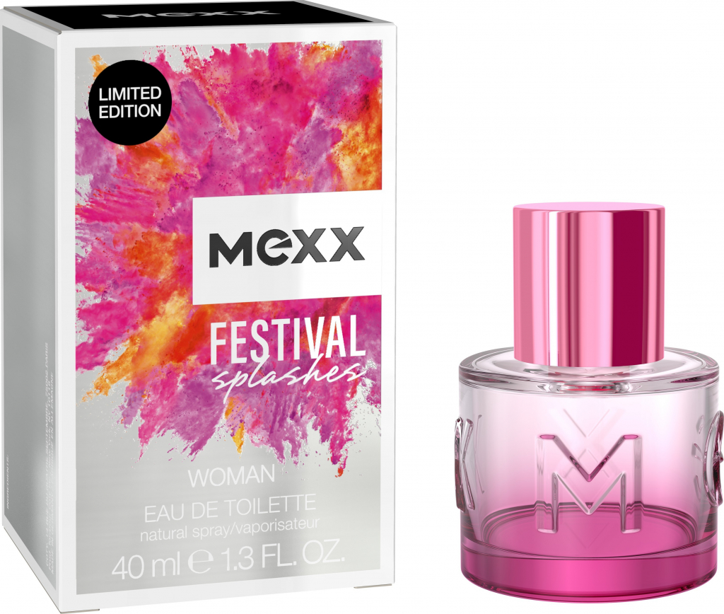 Mexx Festival Splashes toaletní voda dámská 40 ml