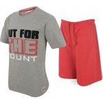 Title T Shirt and Shorts Pyjama Set Mens