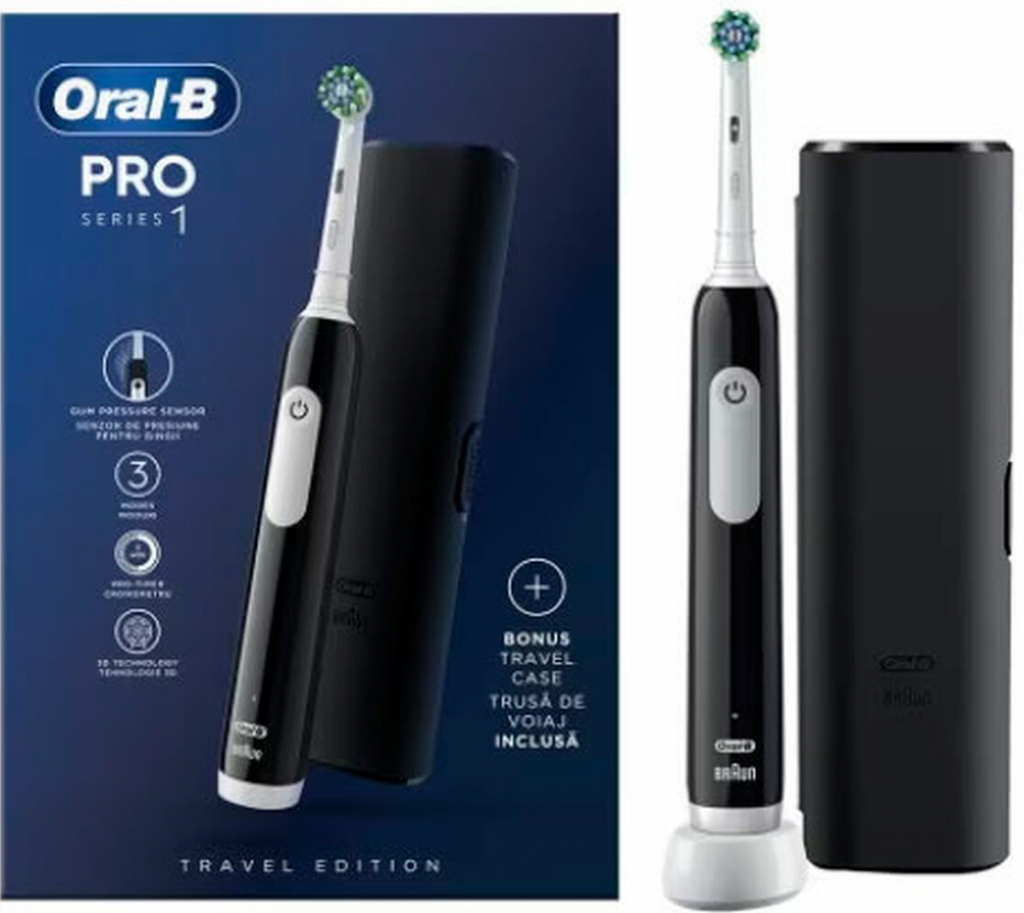 Oral-B Pro 1 Cross Action Black
