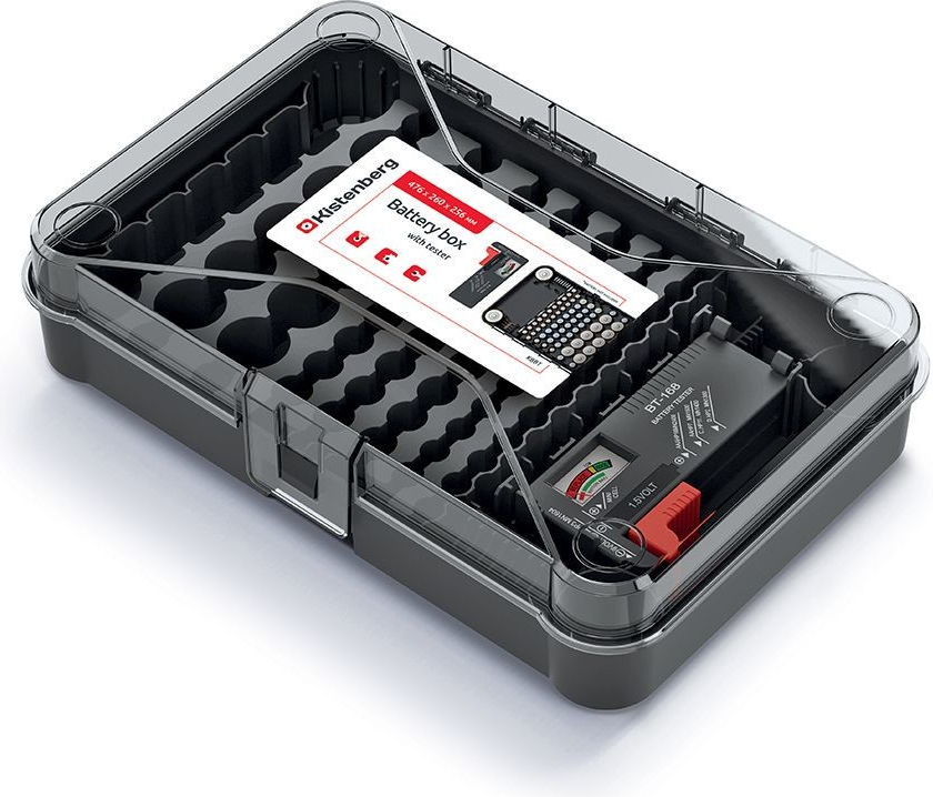 Prosperplast Box na baterie se zkoušečkou Battery Box 29,5x19,5x7,0cm