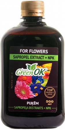 GreenOK Extrakt pro květiny jednoleté a trvalky s NPK 500 ml