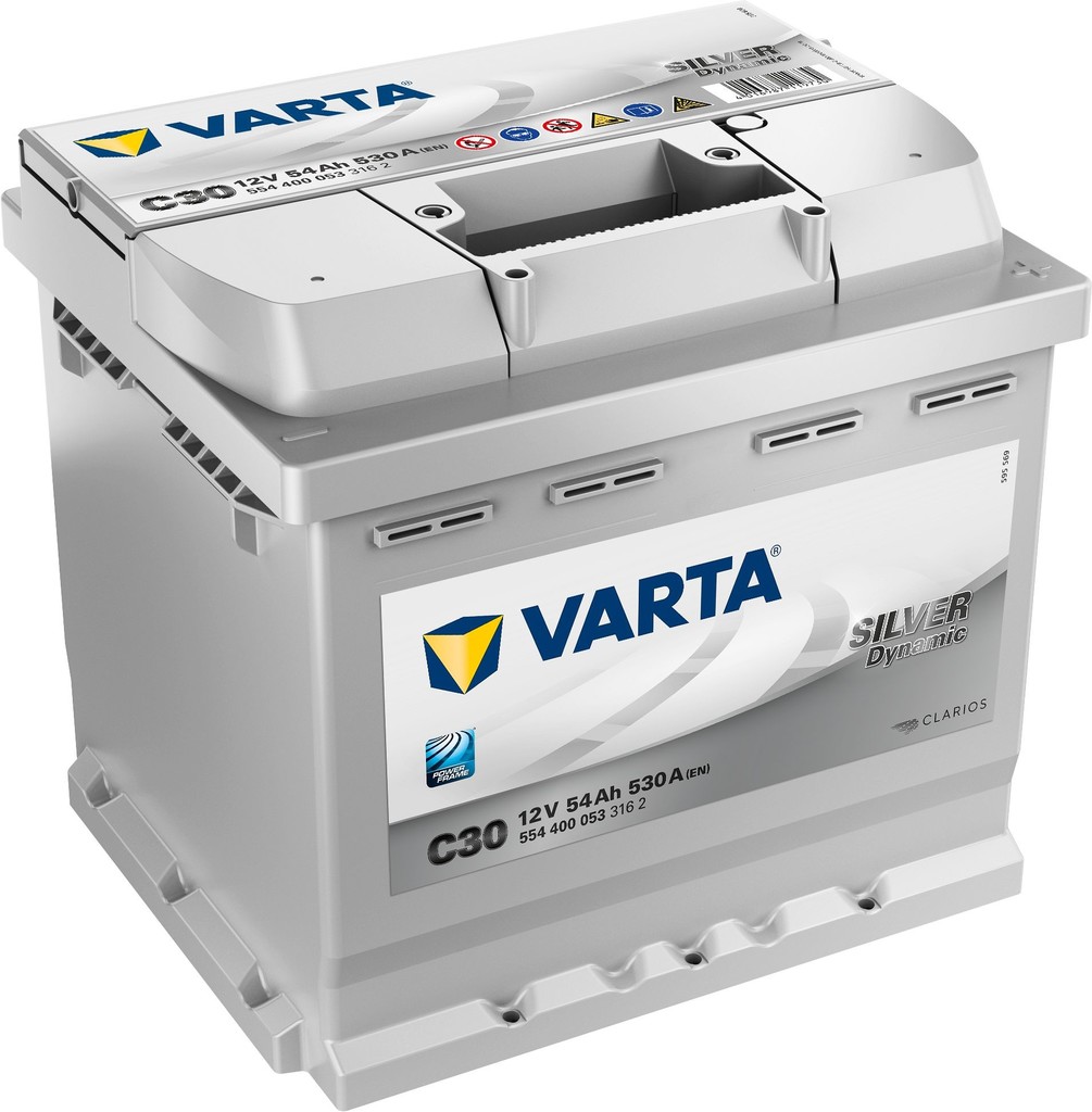 Varta Silver Dynamic 12V 54Ah 530A 554 400 053