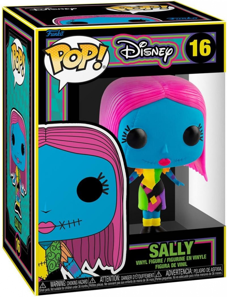 Funko Pop! The Nightmare Before Christmas Sally Black Light Disney 16