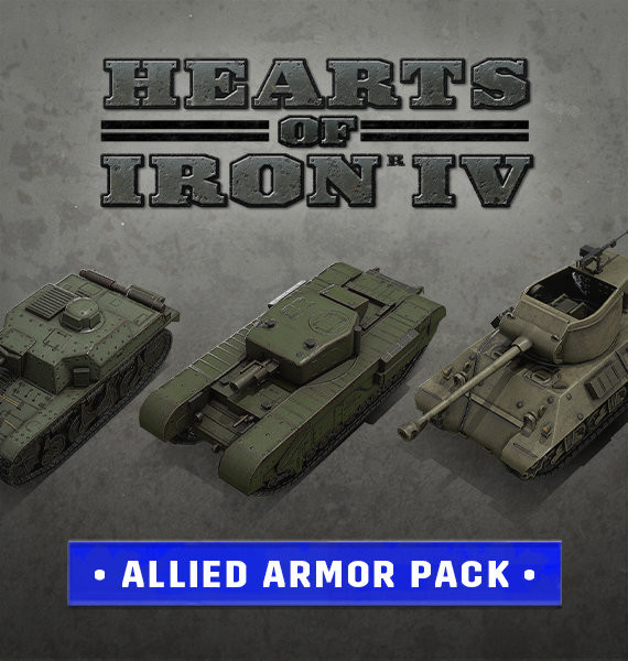 Hearts of Iron 4: Allied Armor Pack