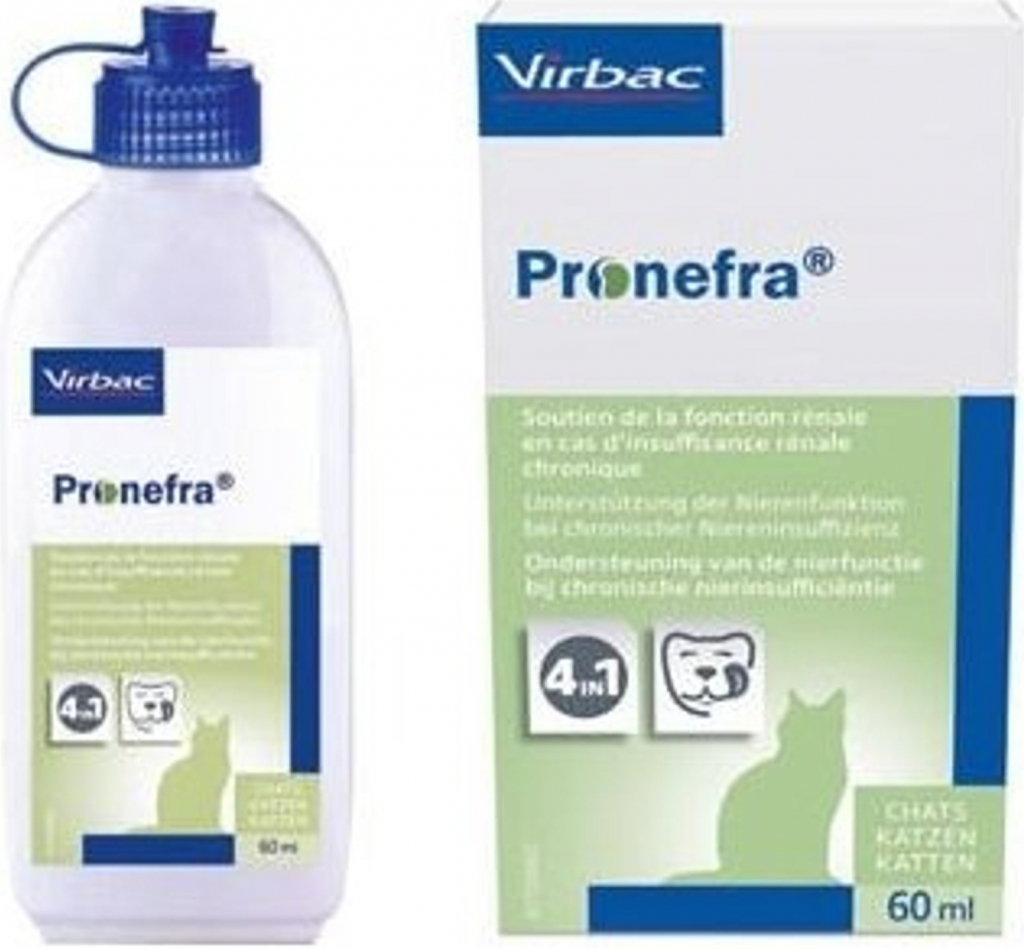 Virbac Pronefra pro kočky a psy 60 ml