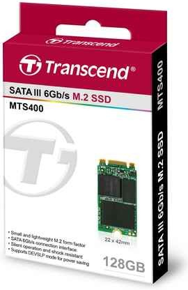Transcend MTS400 128GB, TS128GMTS400