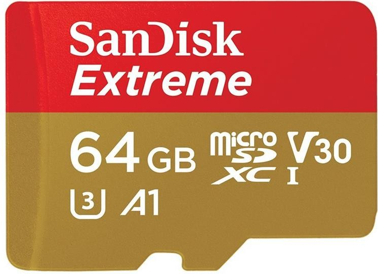 SanDisk microSDXC 64 GB UHS-I U3 SDSQXAF-064G-GN6MA