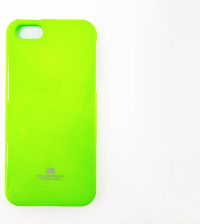 Pouzdro Jelly Case Apple iPhone 5C limetkové