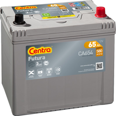 Centra Futura 12V 65Ah 580A CA654