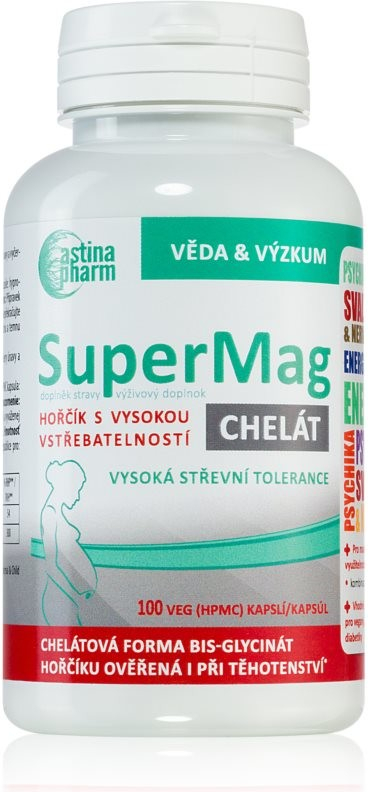 Astina SuperMag B6 chelát 100 kapslí